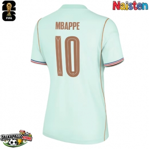 Ranska Kylian Mbappe #10 Vieraspaita Naisten MM-kisat 2026 Lyhythihainen